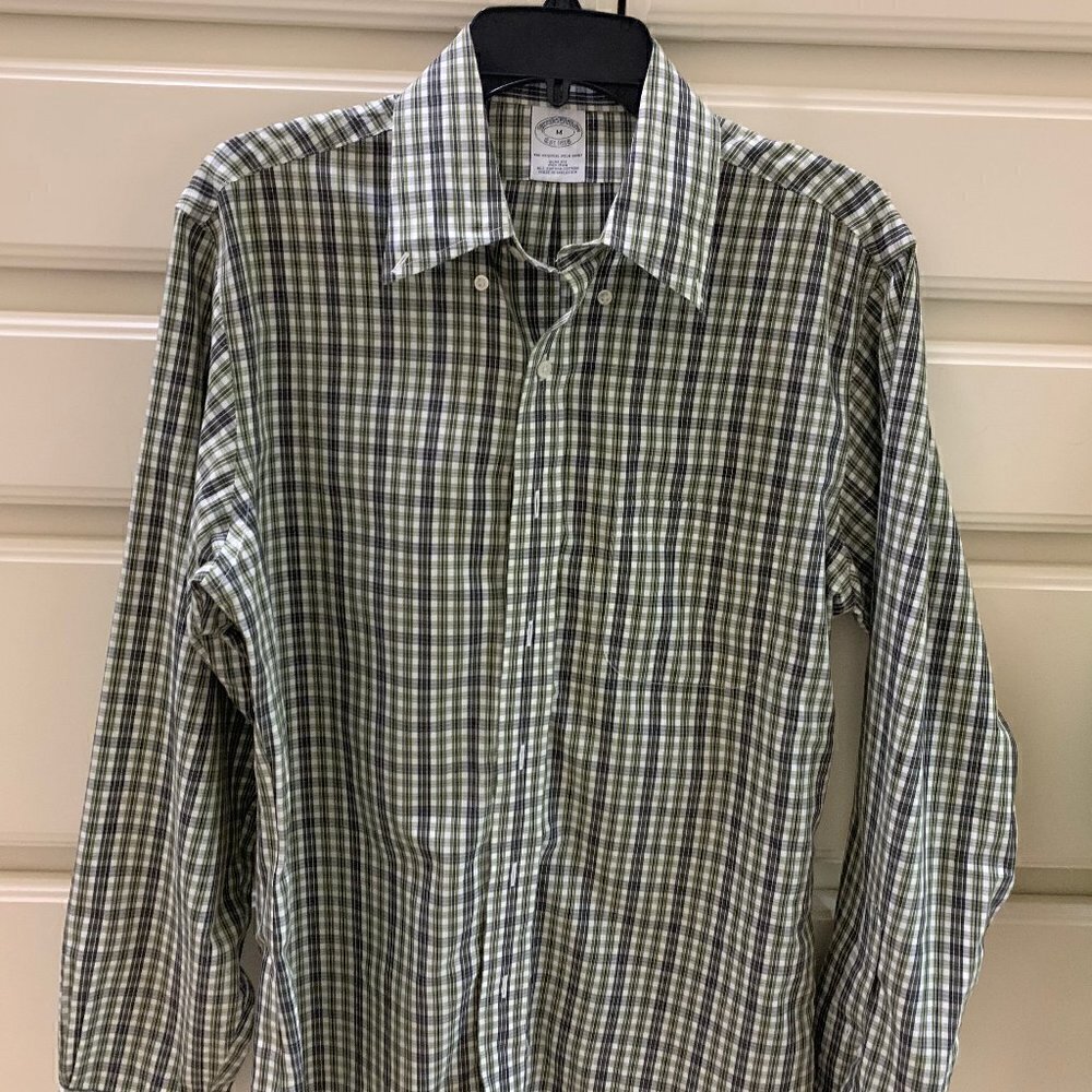 Slim-Fit Non-Iron Dress Shirt - M